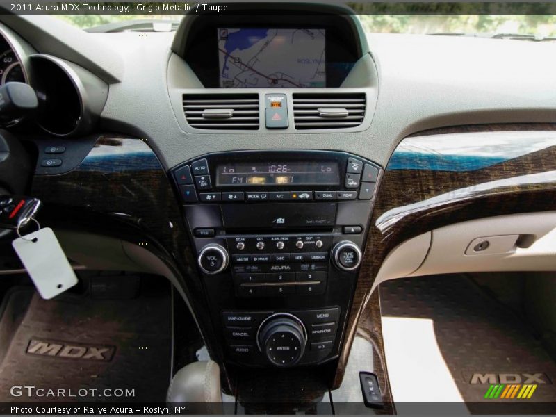 Grigio Metallic / Taupe 2011 Acura MDX Technology