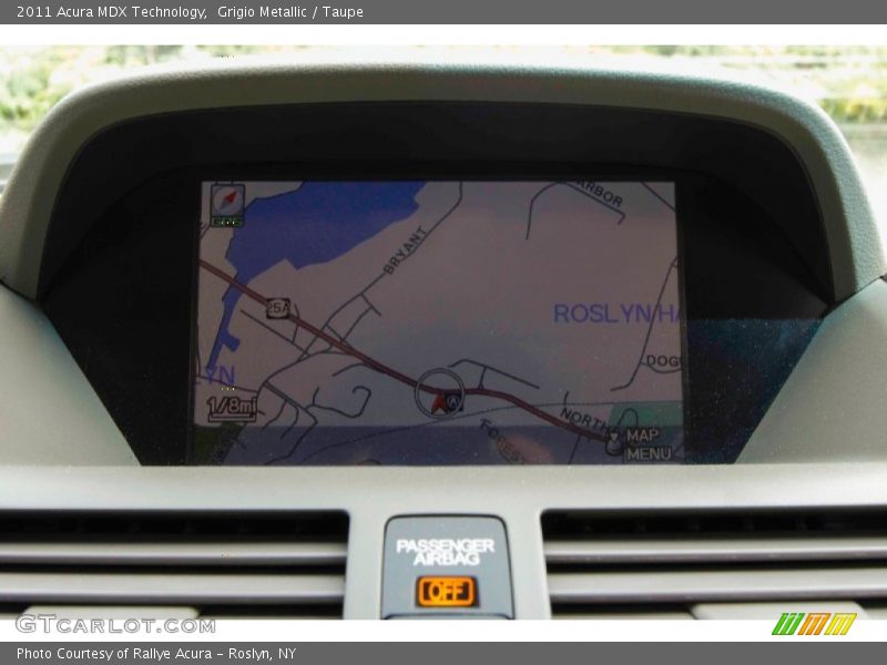 Grigio Metallic / Taupe 2011 Acura MDX Technology