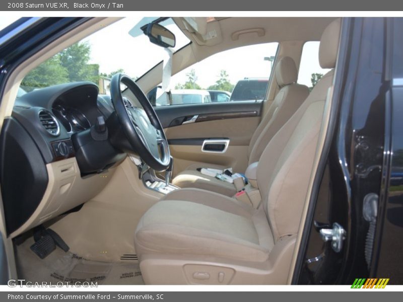 Black Onyx / Tan 2008 Saturn VUE XR