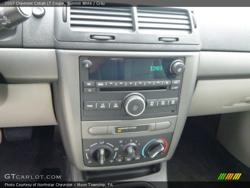 Summit White / Gray 2007 Chevrolet Cobalt LT Coupe