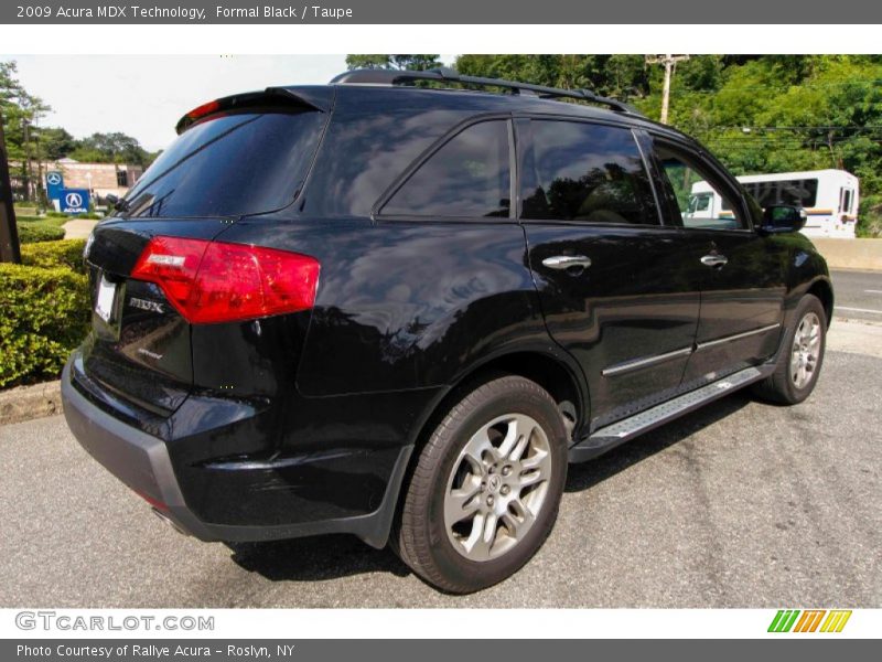Formal Black / Taupe 2009 Acura MDX Technology