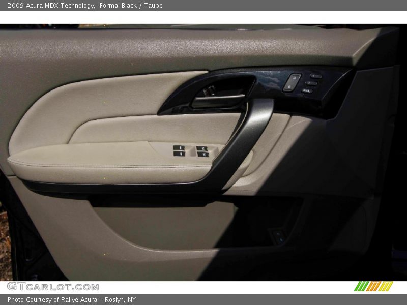 Formal Black / Taupe 2009 Acura MDX Technology