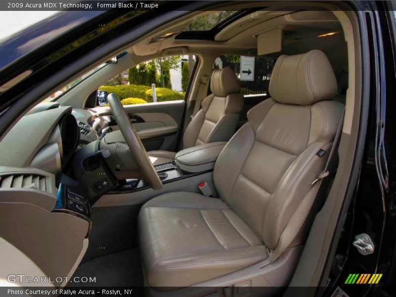Formal Black / Taupe 2009 Acura MDX Technology