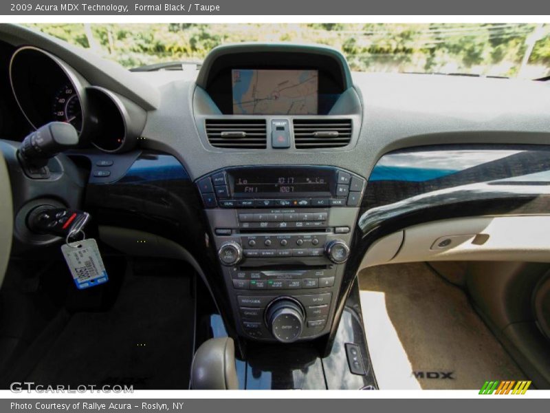 Formal Black / Taupe 2009 Acura MDX Technology