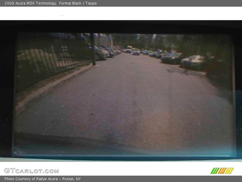 Formal Black / Taupe 2009 Acura MDX Technology