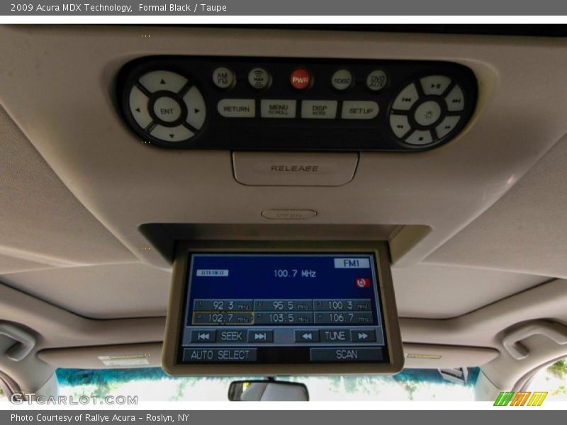 Formal Black / Taupe 2009 Acura MDX Technology