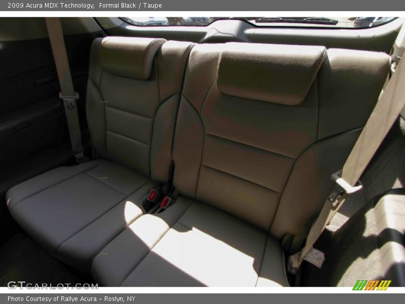 Formal Black / Taupe 2009 Acura MDX Technology
