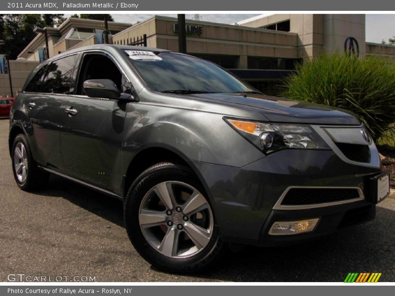 Palladium Metallic / Ebony 2011 Acura MDX