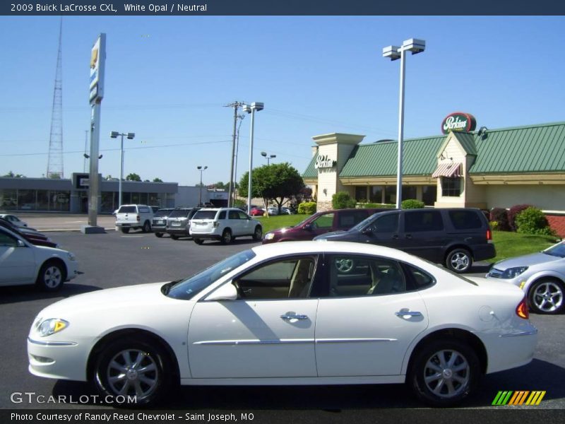 White Opal / Neutral 2009 Buick LaCrosse CXL