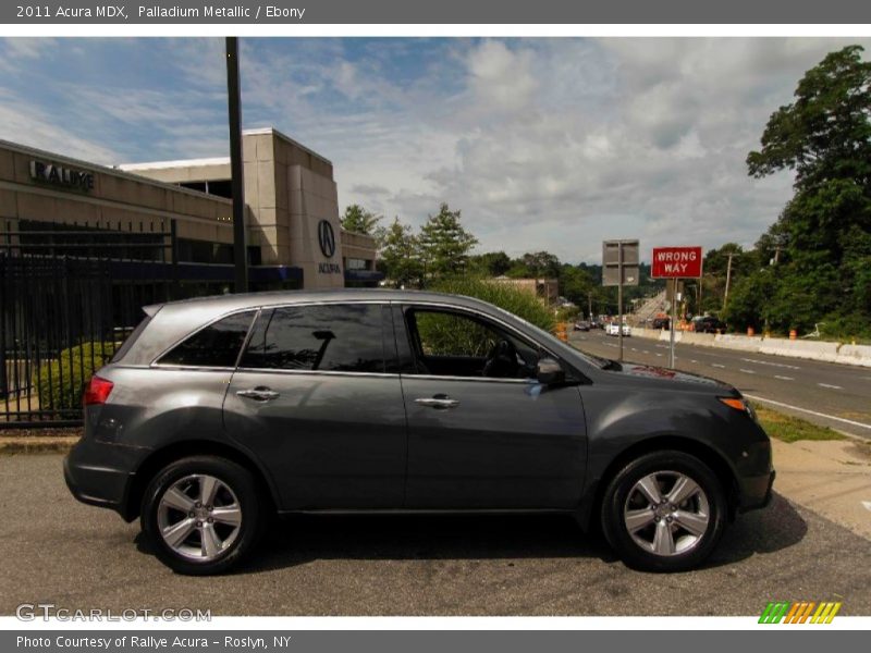 Palladium Metallic / Ebony 2011 Acura MDX
