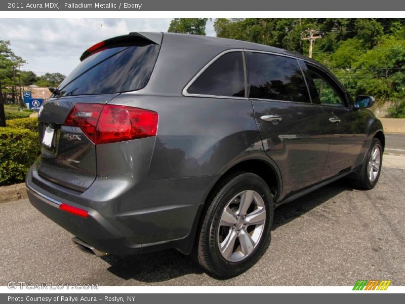 Palladium Metallic / Ebony 2011 Acura MDX