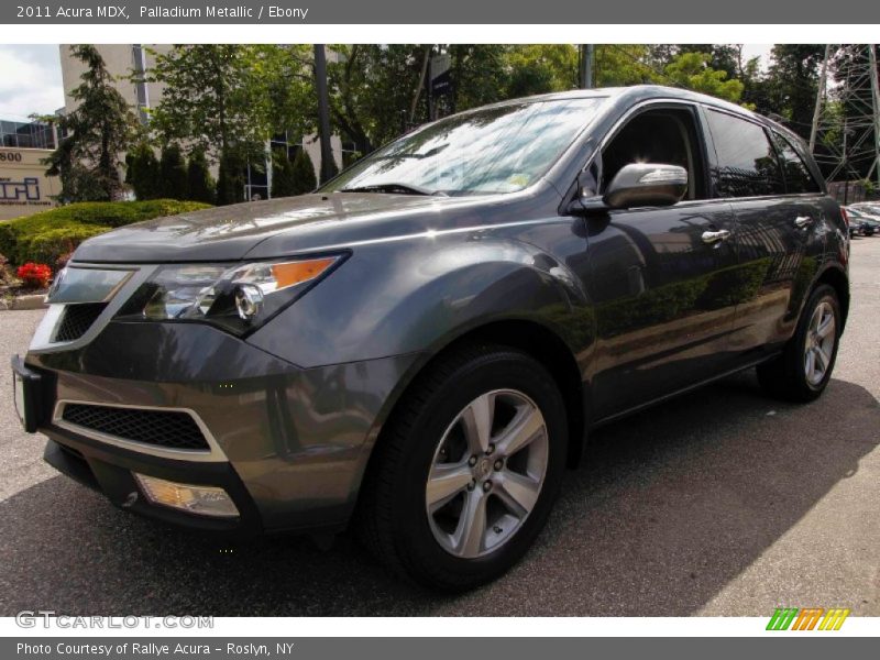 Palladium Metallic / Ebony 2011 Acura MDX