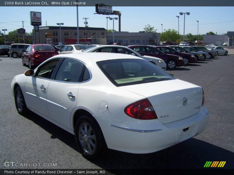 White Opal / Neutral 2009 Buick LaCrosse CXL
