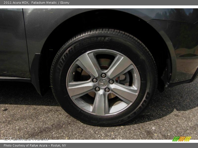 Palladium Metallic / Ebony 2011 Acura MDX
