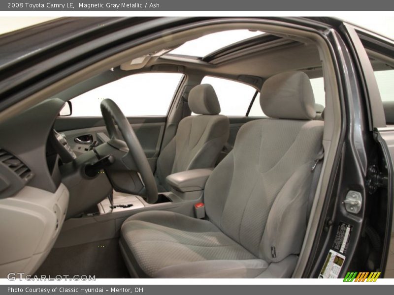 Magnetic Gray Metallic / Ash 2008 Toyota Camry LE