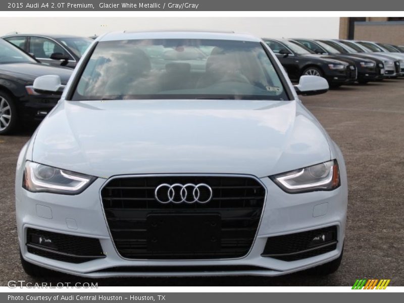 Glacier White Metallic / Gray/Gray 2015 Audi A4 2.0T Premium