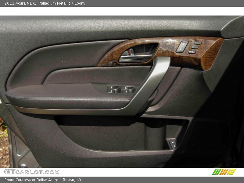 Palladium Metallic / Ebony 2011 Acura MDX