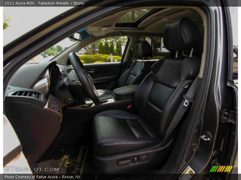 Palladium Metallic / Ebony 2011 Acura MDX