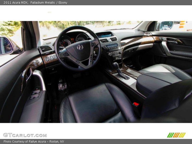 Palladium Metallic / Ebony 2011 Acura MDX