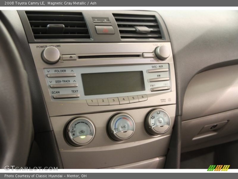 Magnetic Gray Metallic / Ash 2008 Toyota Camry LE