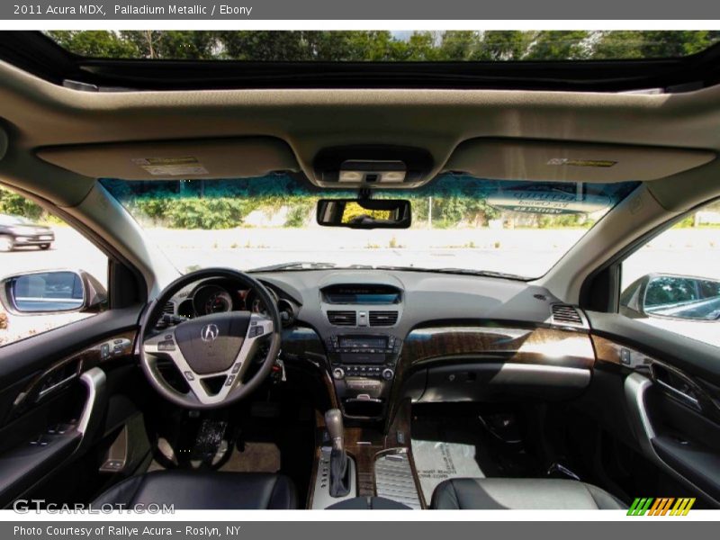Palladium Metallic / Ebony 2011 Acura MDX