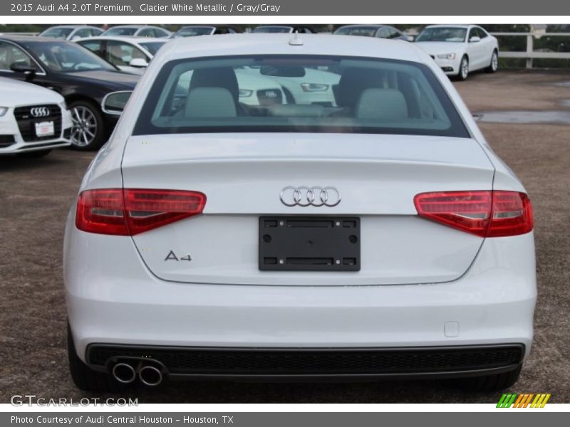 Glacier White Metallic / Gray/Gray 2015 Audi A4 2.0T Premium