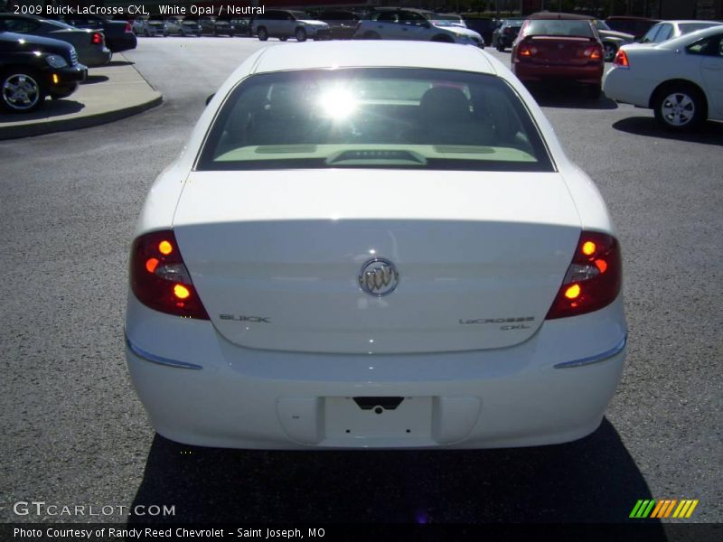 White Opal / Neutral 2009 Buick LaCrosse CXL