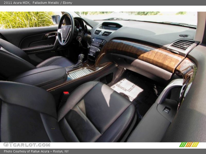 Palladium Metallic / Ebony 2011 Acura MDX
