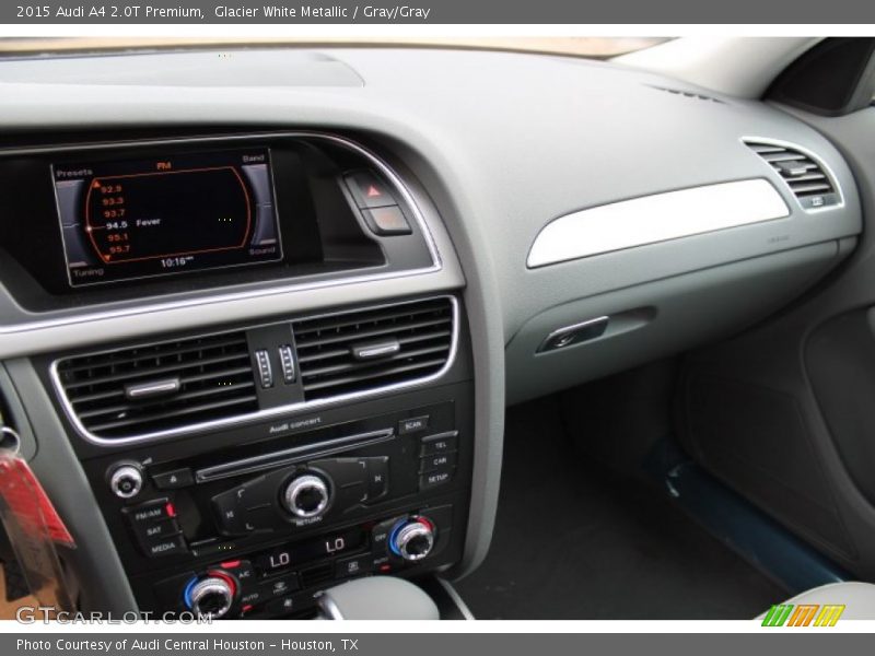 Glacier White Metallic / Gray/Gray 2015 Audi A4 2.0T Premium