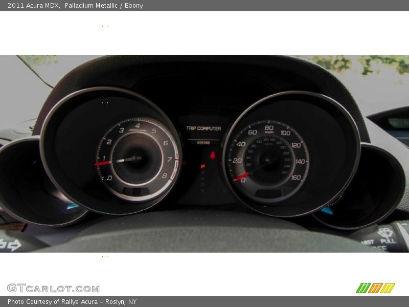 Palladium Metallic / Ebony 2011 Acura MDX