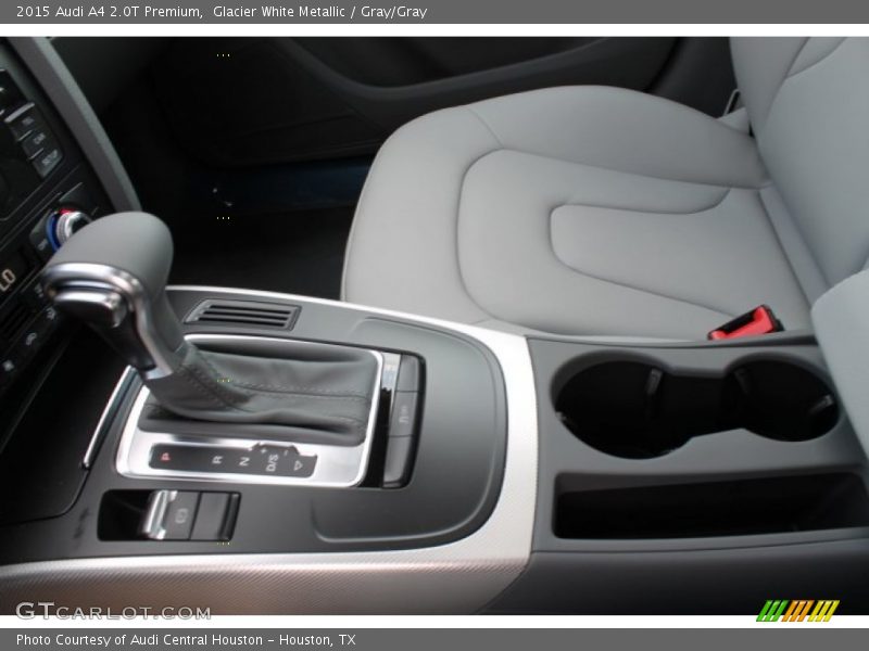Glacier White Metallic / Gray/Gray 2015 Audi A4 2.0T Premium