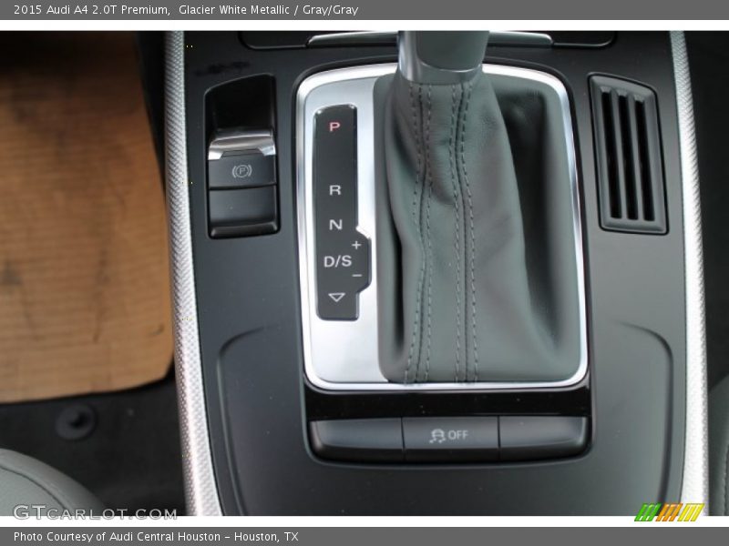 Glacier White Metallic / Gray/Gray 2015 Audi A4 2.0T Premium