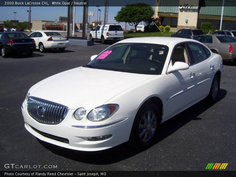 White Opal / Neutral 2009 Buick LaCrosse CXL