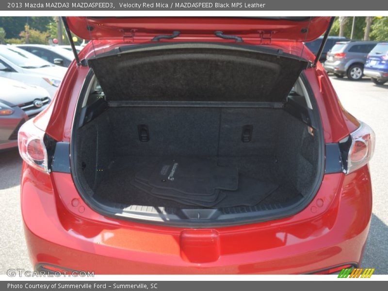 Velocity Red Mica / MAZDASPEED Black MPS Leather 2013 Mazda MAZDA3 MAZDASPEED3