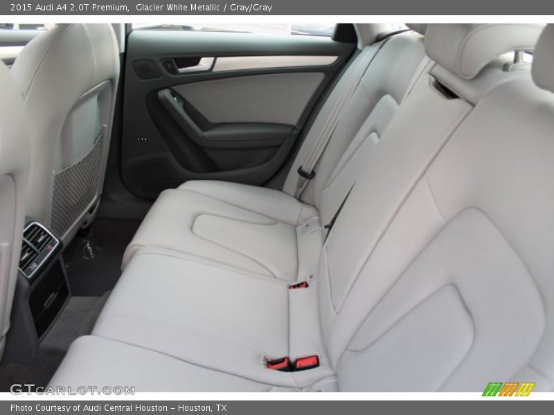 Glacier White Metallic / Gray/Gray 2015 Audi A4 2.0T Premium