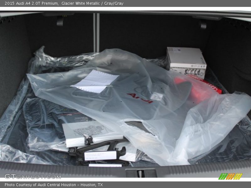 Glacier White Metallic / Gray/Gray 2015 Audi A4 2.0T Premium