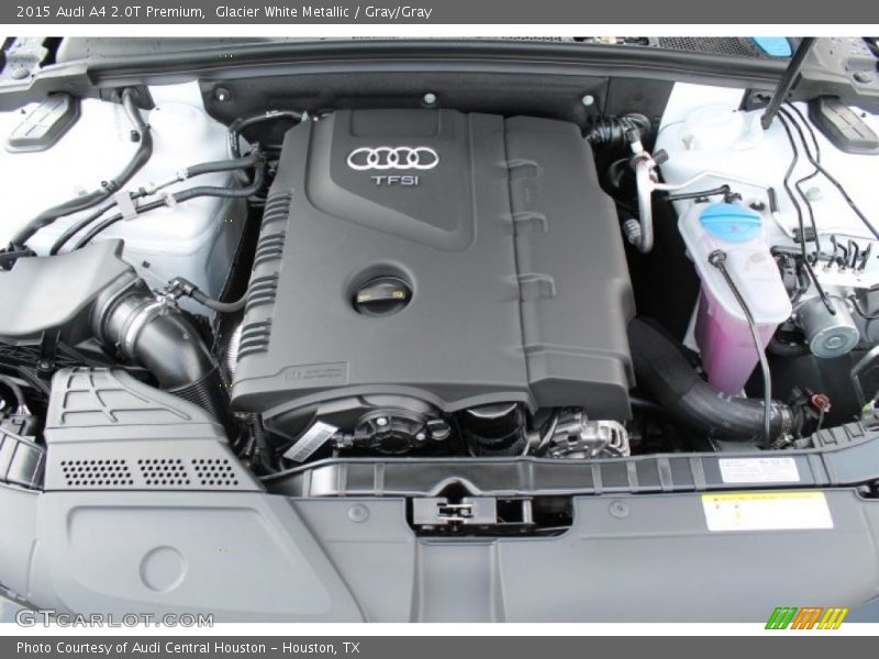 2015 A4 2.0T Premium Engine - 2.0 Liter Turbocharged FSI DOHC 16-Valve VVT 4 Cylinder
