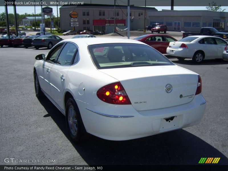 White Opal / Neutral 2009 Buick LaCrosse CXL