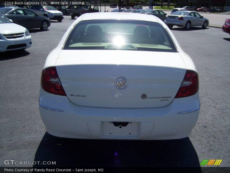 White Opal / Neutral 2009 Buick LaCrosse CXL