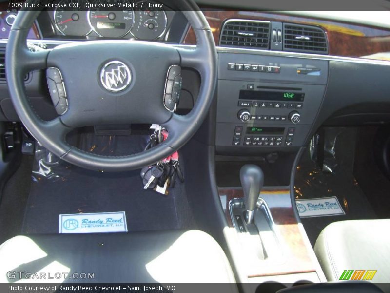 Quicksilver Metallic / Ebony 2009 Buick LaCrosse CXL