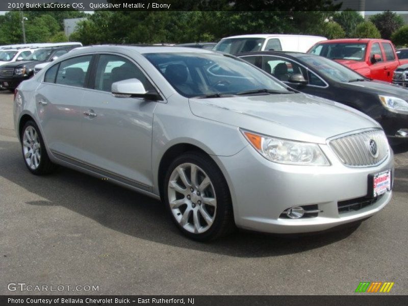 Quicksilver Metallic / Ebony 2010 Buick LaCrosse CXS