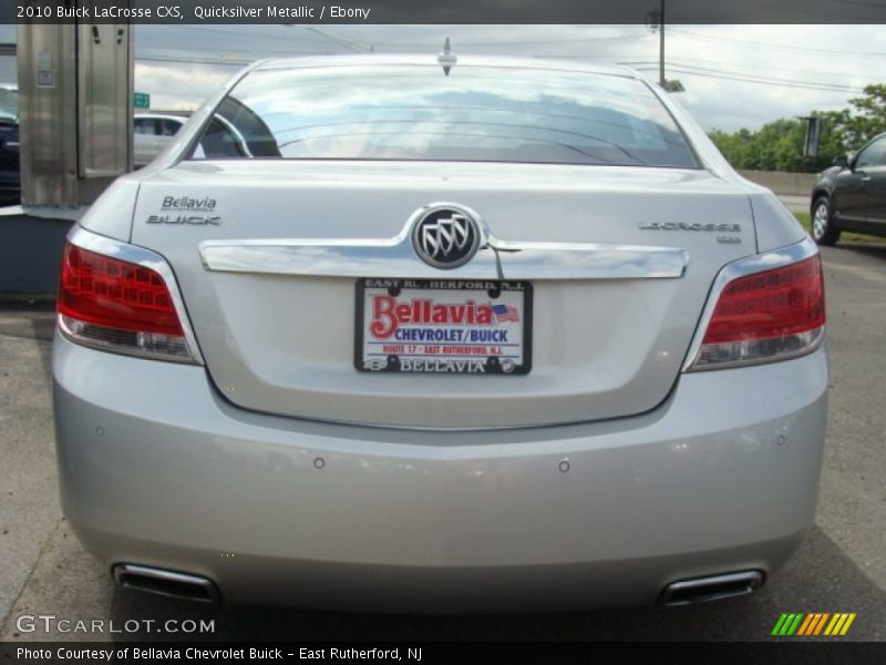 Quicksilver Metallic / Ebony 2010 Buick LaCrosse CXS