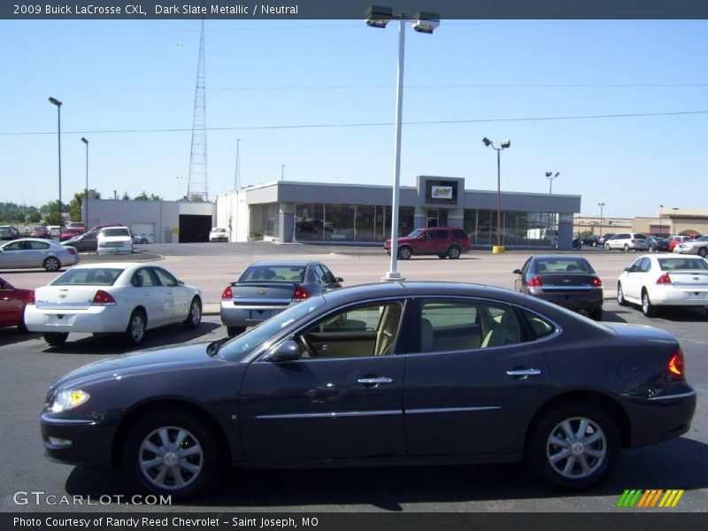 Dark Slate Metallic / Neutral 2009 Buick LaCrosse CXL