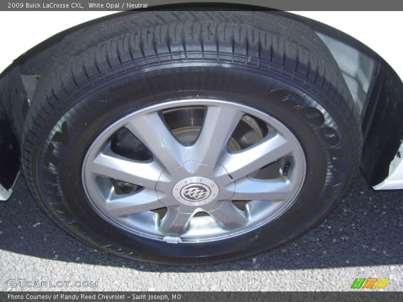 White Opal / Neutral 2009 Buick LaCrosse CXL