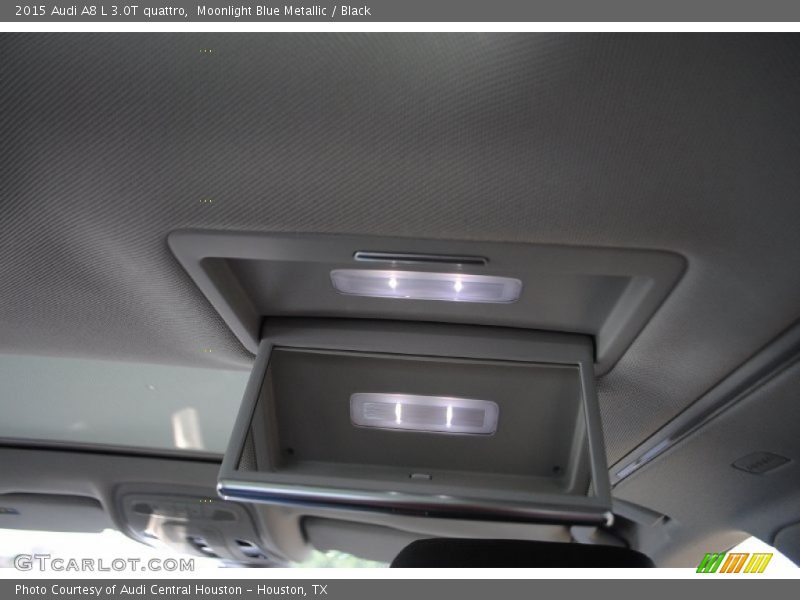 Moonlight Blue Metallic / Black 2015 Audi A8 L 3.0T quattro