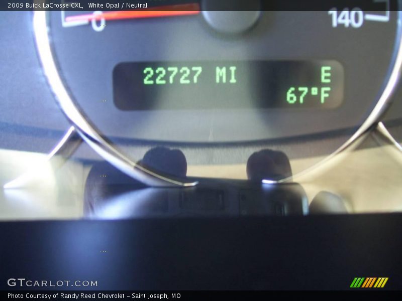 White Opal / Neutral 2009 Buick LaCrosse CXL