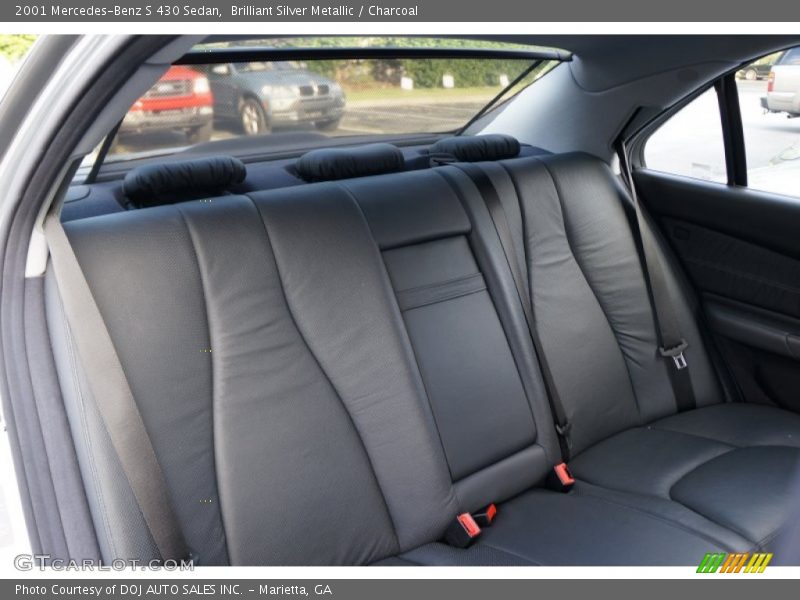 Brilliant Silver Metallic / Charcoal 2001 Mercedes-Benz S 430 Sedan