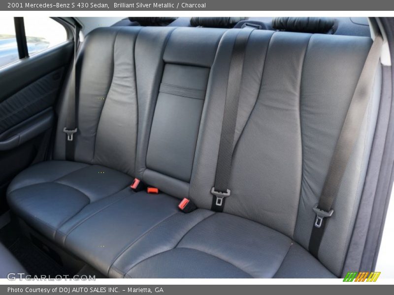 Brilliant Silver Metallic / Charcoal 2001 Mercedes-Benz S 430 Sedan