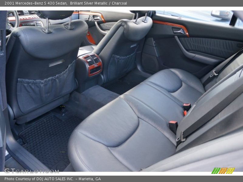 Brilliant Silver Metallic / Charcoal 2001 Mercedes-Benz S 430 Sedan