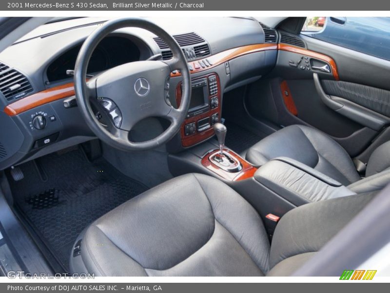  2001 S 430 Sedan Charcoal Interior